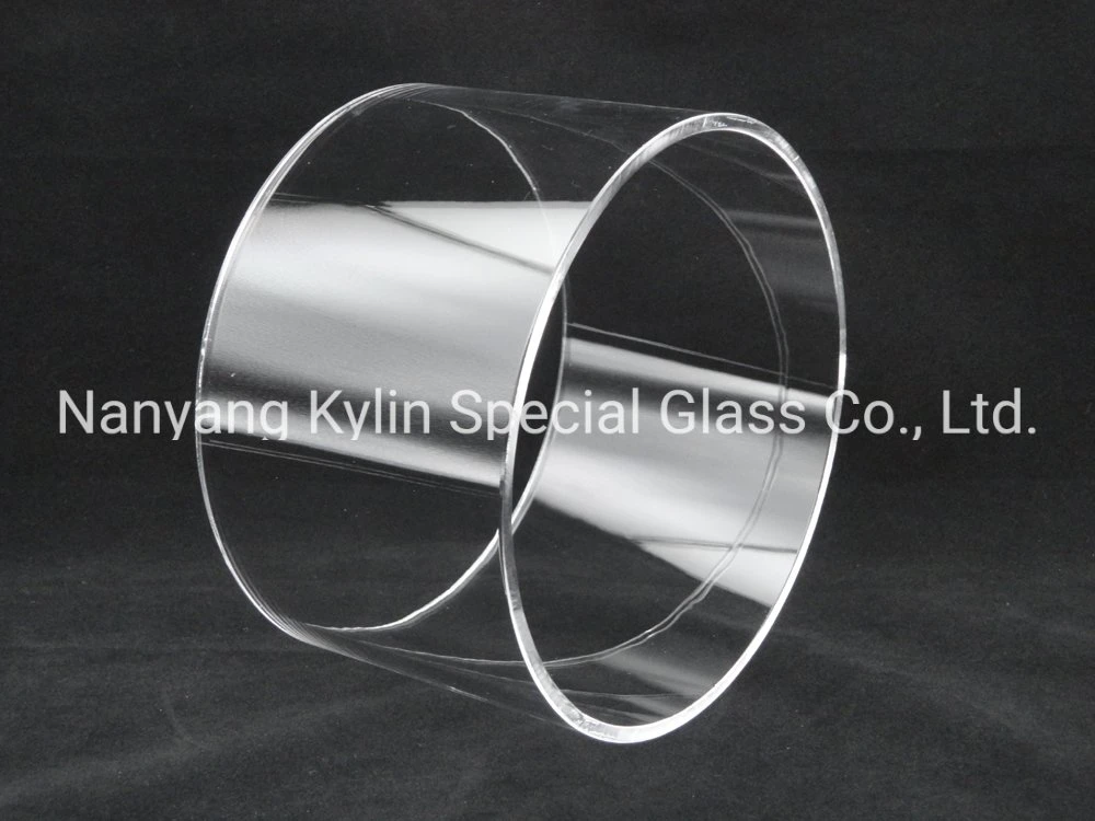 All Size Dimension Clear Transparent Fused Silica Quartz Glass Tubes Pipes Tubing