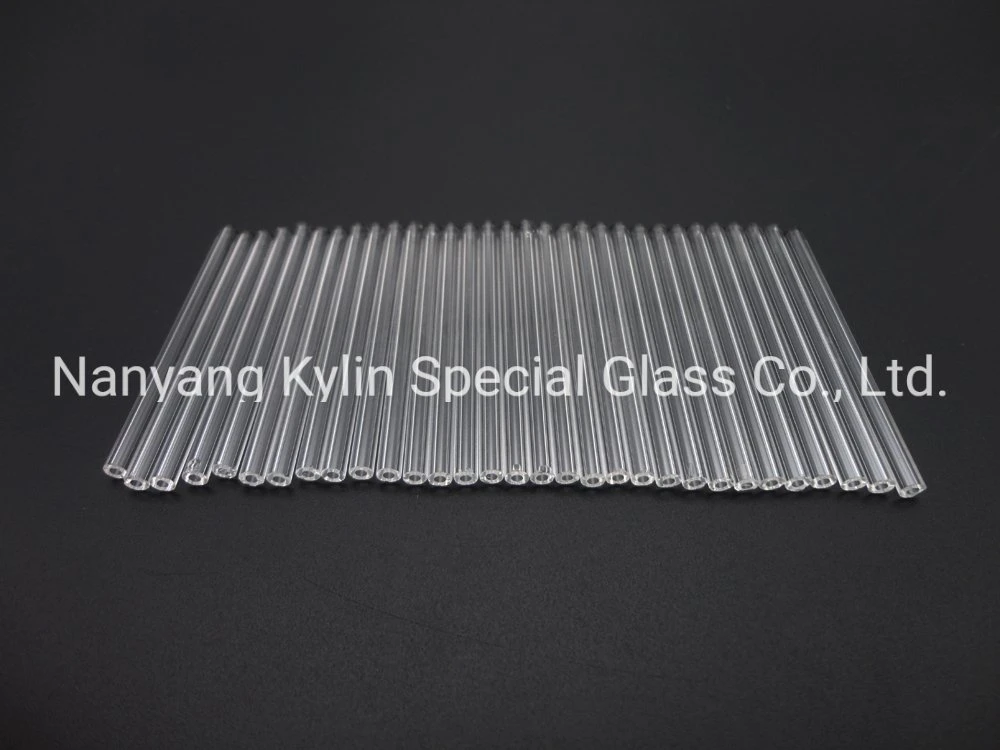 Small Diameter Fine Capillary Tube Clear Fused Silica Quartz Glass Thin Tubing